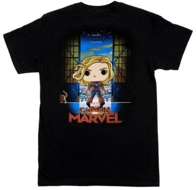 Funko POP! Tees Captain Marvel Collector Corps Exclusive Size XL