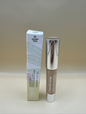 CLINIQUE CHUBBY STICK SHADOW TINT FOR EYES BOUNTIFUL BEIGE #01 New IN BOX