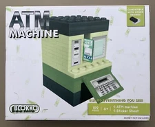 BLOKKO 109 Piece ATM MACHINE Building Set Compatible With Other Brands