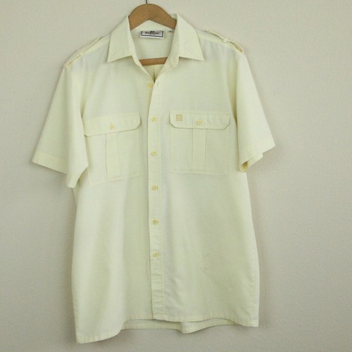 Vintage 80s Givenchy Sport Mens Yellow 