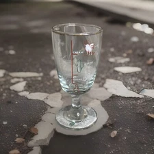 Vintage Irish Coffee Recipe Mixing Glass Barware 5-1/2” X 2-1/2”