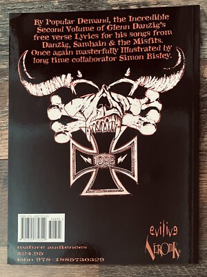 サイン入り　Danzig Lyrics Of The Left Hand 2 s-l400.jpg