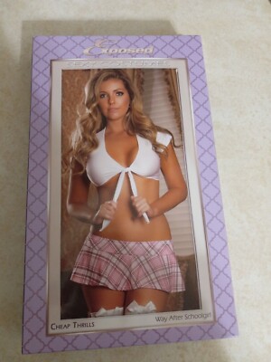 Exposed Sexy Costumes Way After Schoolgirl size S/M