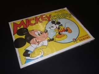 ALBUM DI FIGURINE MICKEY STORY EDIZIONI PANINI 1991 SIGILLATO E COMPLETO BLISTER
