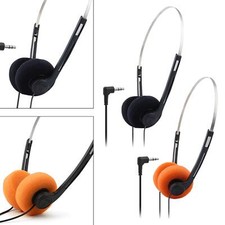 Image of Steel Wire Headphone Soft Headband Earphone for Running Walking Take A Plane