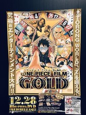 ONE PIECE FILM GOLD : 2016 vende copertina illustrazione promozionale.Ver poster (Rotolo:NM