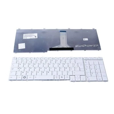 Clavier Azerty Français Pour Toshiba Satellite L750 L755 L770 L775 Blanc