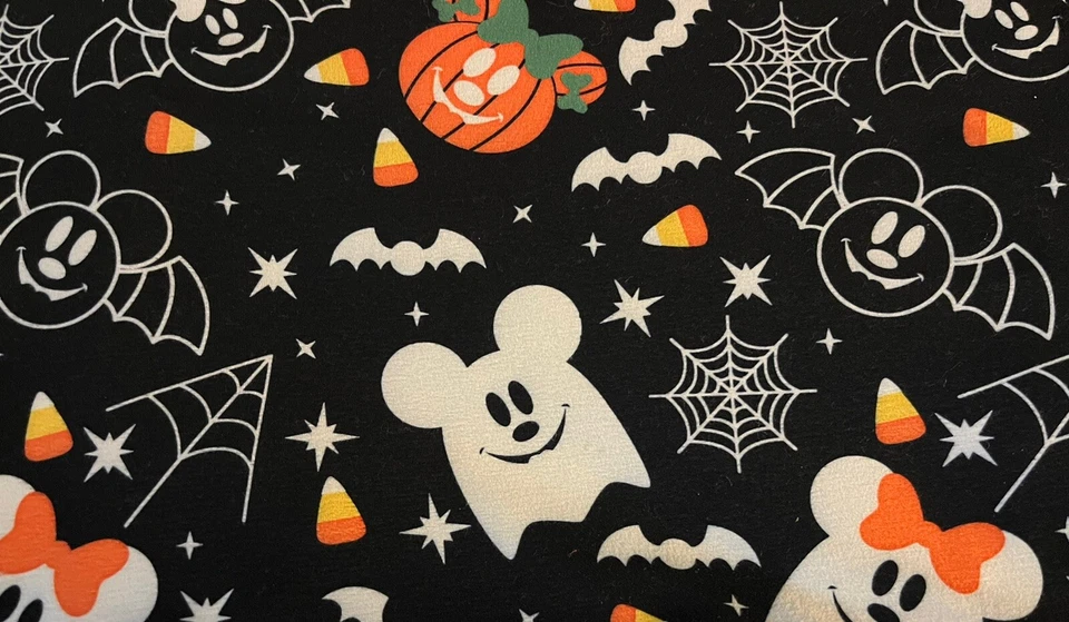 Vestido de Halloween Mickey Mouse Minnie Niñas Fantasma Calabaza Murciélago Negro Grande 10-12 Foto 2 de 4