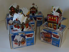 Wee Crafts English Country Village Rose and Crown Pub Paint-By-Number Type Kit