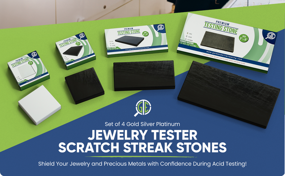 JSP Gold Silver Jewelry Testing Acid 10K 14K 18K 22K 24K PLATINUM TEST ...