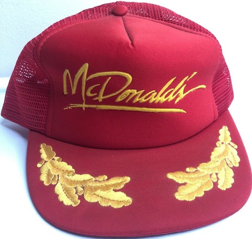 Vintage Mcdonalds Trucker Hat Mens 