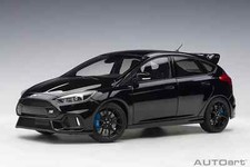 1/18 Ford Focus RS (Shadow Black) 2016 Composite Model Car By AUTOart 72952