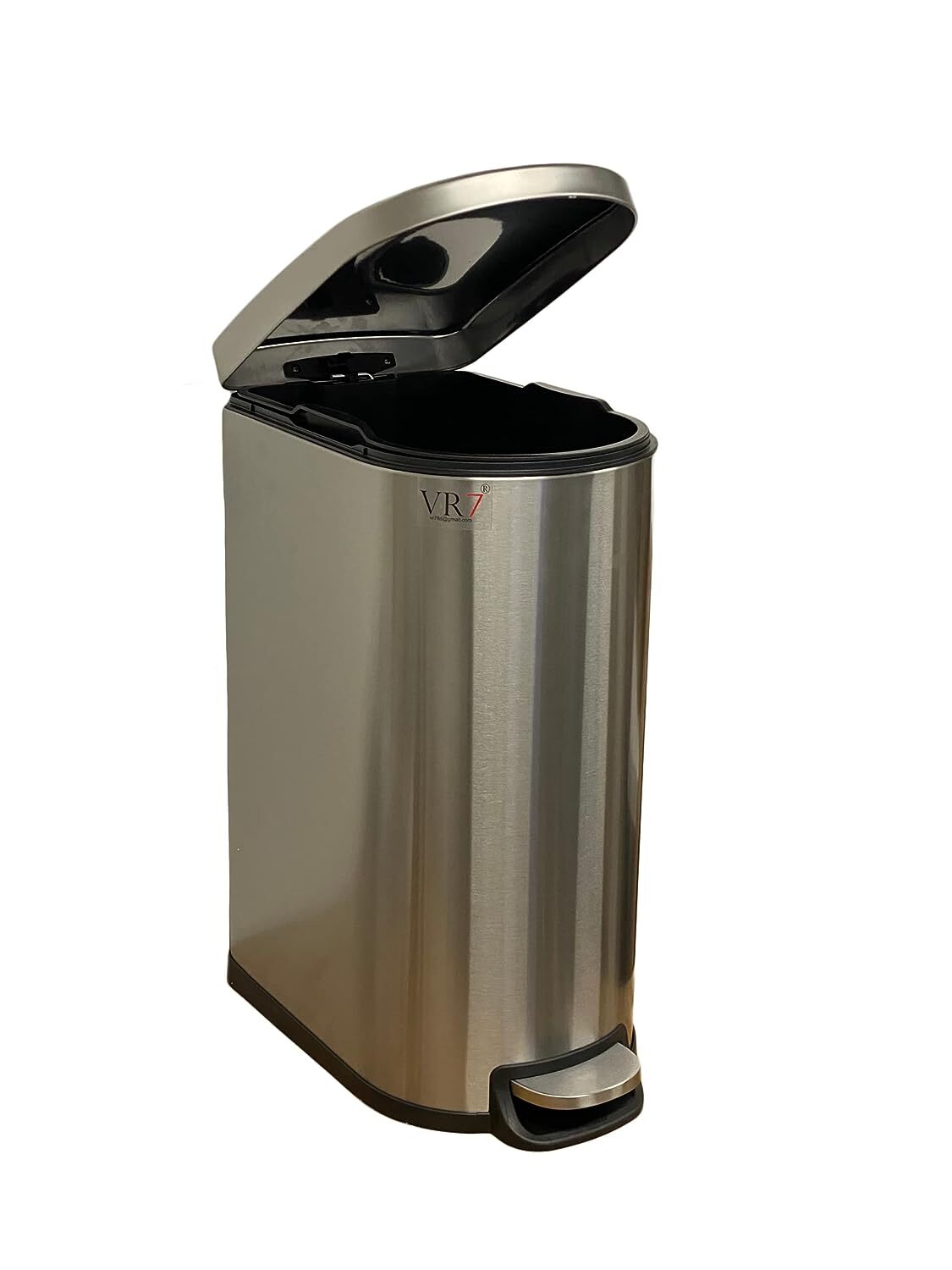 Steel Pedal Bin 40L/10L for Bathroom Slim Kitchen Steel Bin with Lid