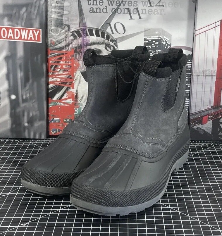 Eddie Bauer Size 11 Mens Dark Grey Paisley Waterproof  display picture 3