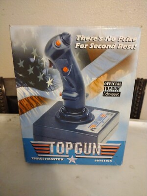 Official Top Gun Movie Thrustmaster Paramount Joystick PC Computer controller