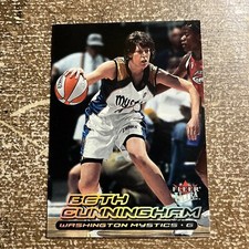 2000-01 Ultra WNBA Beth Cunningham Rookie Washington Mystics #113