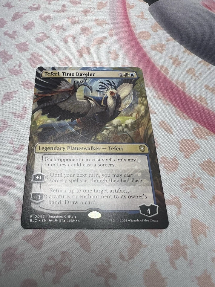 Teferi, Time Raveler - Borderless - MTG Commander: Bloomburrow (BLC) - NM - Image 2 of 2