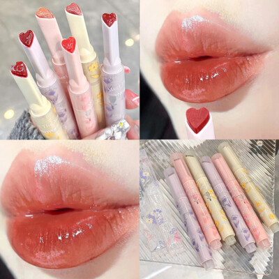 1Pcs Crystal Balm Balm Jelly Lipstick Mirture Feuchtigkeitsspiegel Fester   