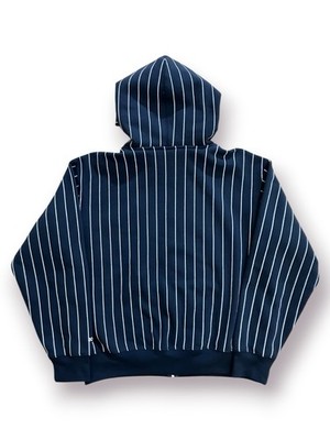Size Small - Supreme Devil S Logo Zip Up Hooded Sweatshirt 'Stripe