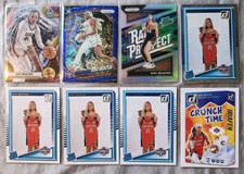 KIKI IRIAFEN 8-CARD RC LOT 2025 WNBA Bowman U Shimmer/Blue Velo./DP/RR MYSTICS