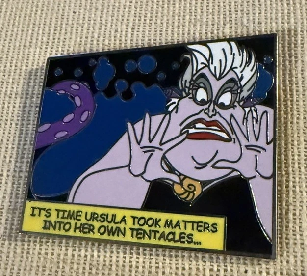 Ursula - The Little Mermaid - Villains comic book mystery pin Disney Pin 87522