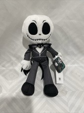 DISNEY s Jack Skellington NIGHTMARE BEFORE CHRISTMAS stuffed plush toy 9in
