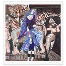 Ting Kuang- Silkscreen "Golden Age of India"