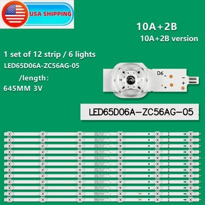 LED backlight strips For RTU6549 RTRQ6522-US LED65D06A-ZC56AG-05 100012587