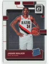 2022-23 Donruss Optic Jabari Walker RC Portland Trail Blazers #242
