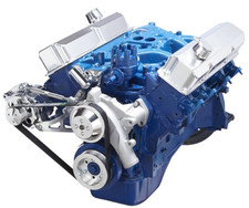 Ford Fe Engine Serpentine Pulley Conversion Kit 352 390 427 428 Alternator Only