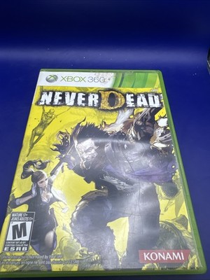 NeverDead (Microsoft Xbox 360, 2012) Damaged Manual -