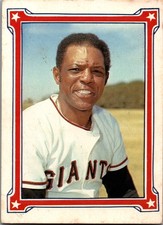 1973 Topps Pin-Ups / Topps Comics Willie Mays