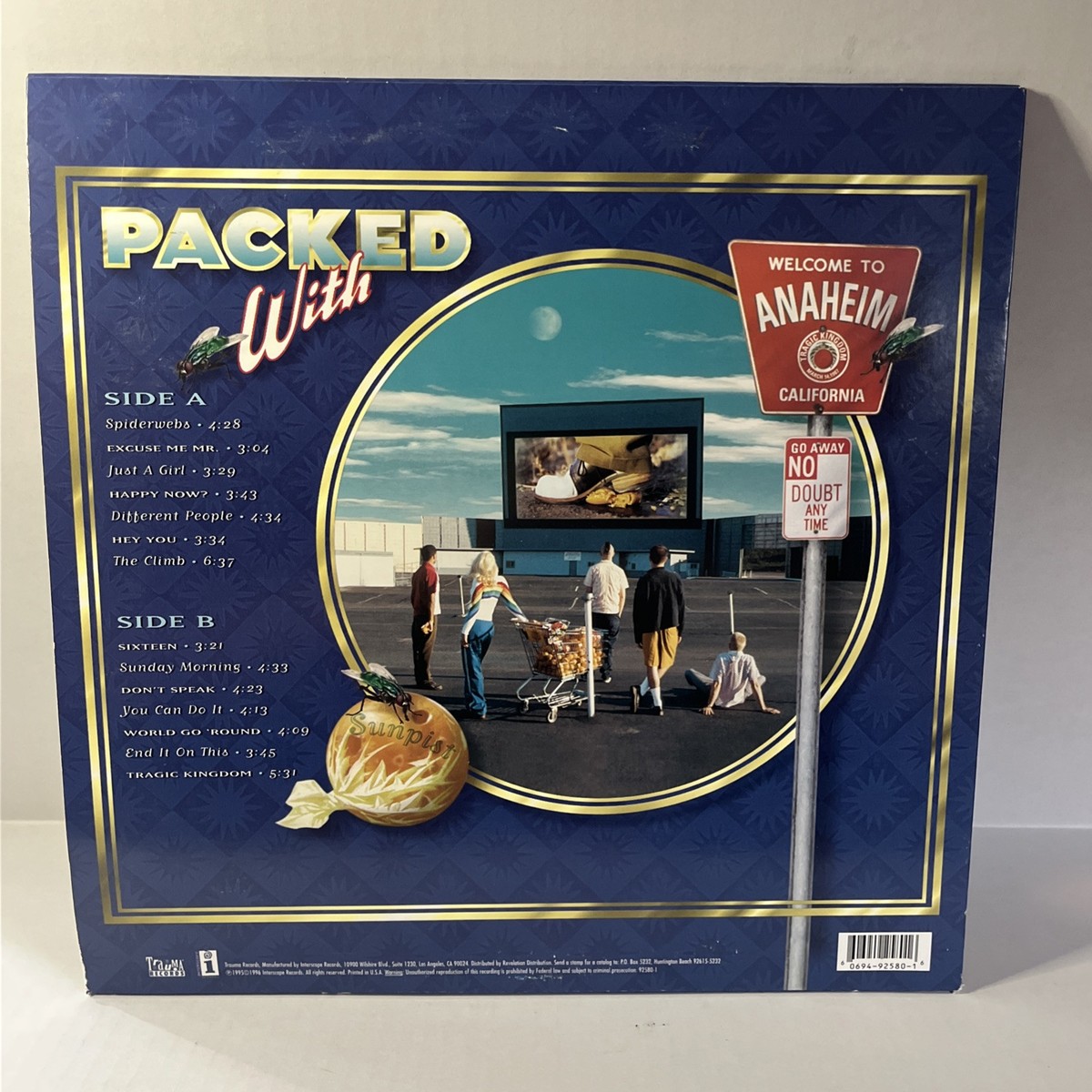 No Doubt Tragic Kingdom レコード No Doubt - Tragic Kingdom Vinyl - Interscope Records