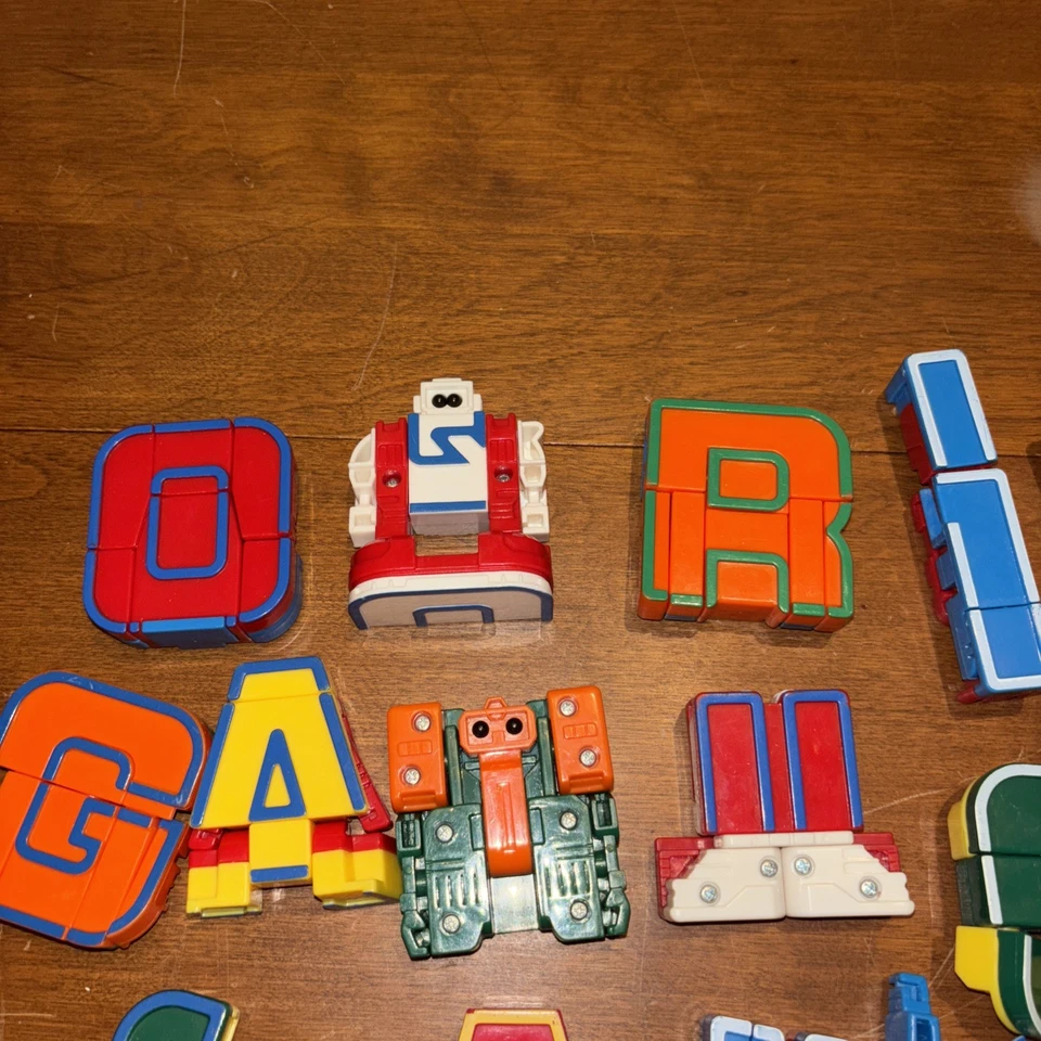 Lot Of 21 Transforming Number Toys Alpha-bots Number Deformation 🔥‼️ - Image 4 of 4