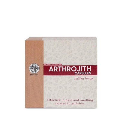 AVP Arthrojith Ayurveda 100 Kapseln gegen Gelenkschmerzen Arthritis Rückensch...