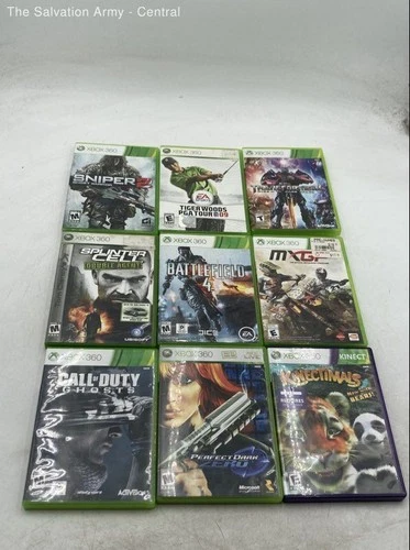 Microsoft Xbox 360 Assassin's Creed: The Americas Collection And Games Lot Of 9