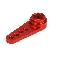 Dynamite 1/2 Machined Aluminum Servo ArmSPK/J/A/KO Red DYN2536 Servo Accessories
