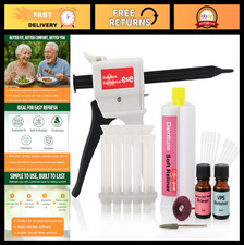 Denture Soft Reline Kit for Upper & Lower Tee...