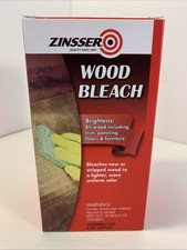 Zinsser 300451 Wood Bleach Part A  Part B 8 Ounce Each New