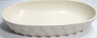 Vintage Red Wing Pottery Console Planter # 835 Ivory Oval 10" Long #3