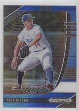 2020 Panini Prizm Draft Picks Blue & Carolina Hyper Nick Bitsko #PDP24 0f4