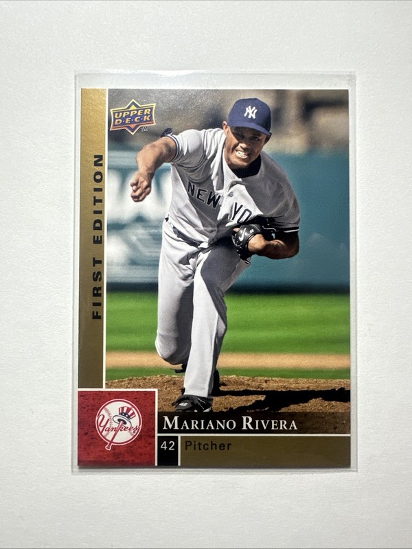 2009 First Edition Upper Deck Mariano Rivera #212 NY Yankees Baseball Card