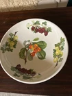 PORTMEIRION POMONA GIANT LOW BOWL RAREST WILMOT & SHEBA GOOSEBERRIES & CHERRY!!!