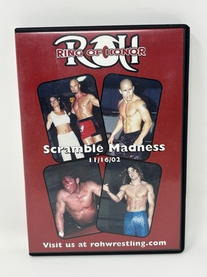 Ring Of Honor Scramble Madness Original Release OOP 11/16/02 DVD ROH WWE AEW ECW