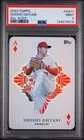 2023 Topps Shohei Ohtani “All Aces” Foil Refractor Die-Cut #AA11 Psa 9
