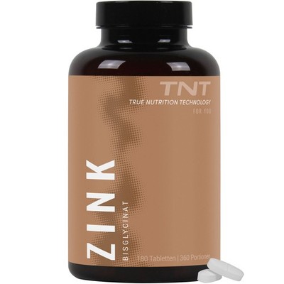 TNT Zink Bisglycinat (360 Portionen) - 25mg Zink + 25mg L-Histidin pro Portion