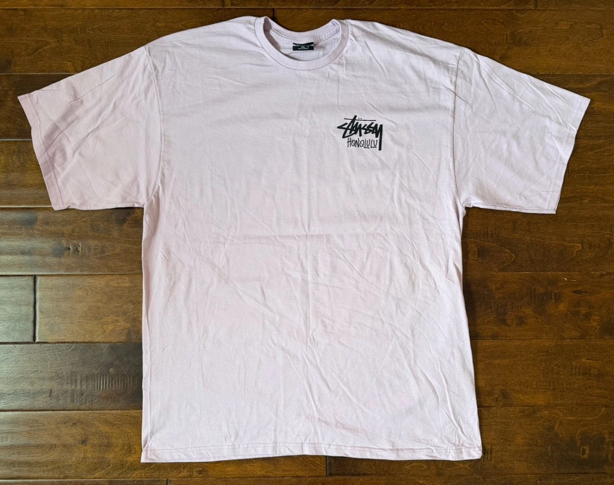 Stussy 短袖紫色衬衫男士| eBay