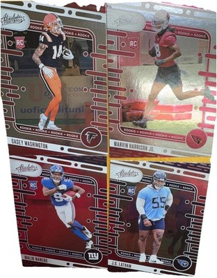 2024 Panini Absolute Football ROOKIES PICK YOUR CARDS