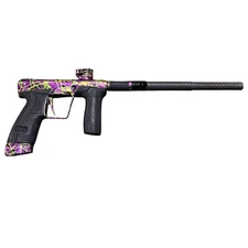 Used Planet Eclipse CS2 Paintball Marker w/ Case - Riddler Splash