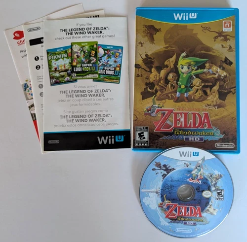 The Legend of Zelda: The Wind Waker HD 2013 Nintendo Wii U tested & working